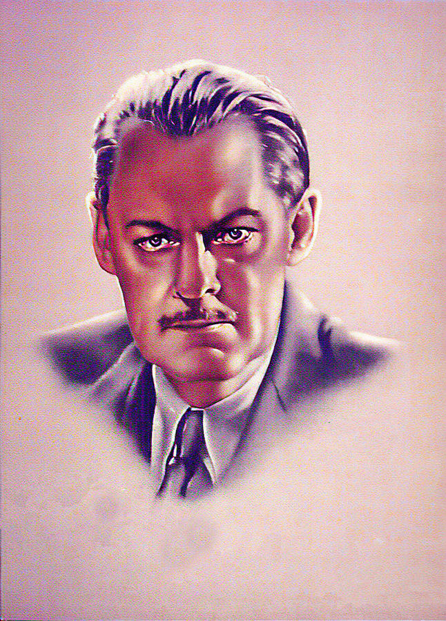 Lionel Barrymore painting by Sergio Gargiulo Painting by Movie World Posters
