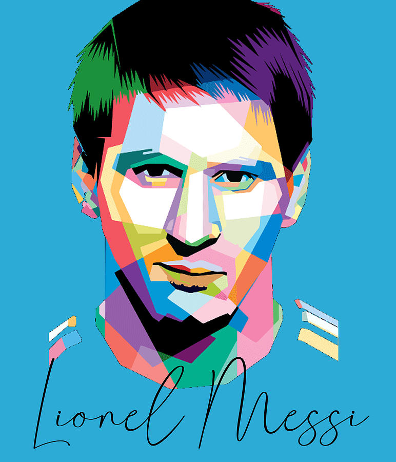 Lionel Messi Digital Art by Antris Surya - Fine Art America