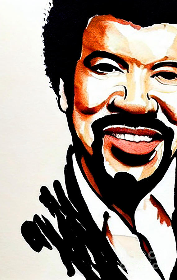 Lionel Richie Mixed Media by Lisa Von - Fine Art America