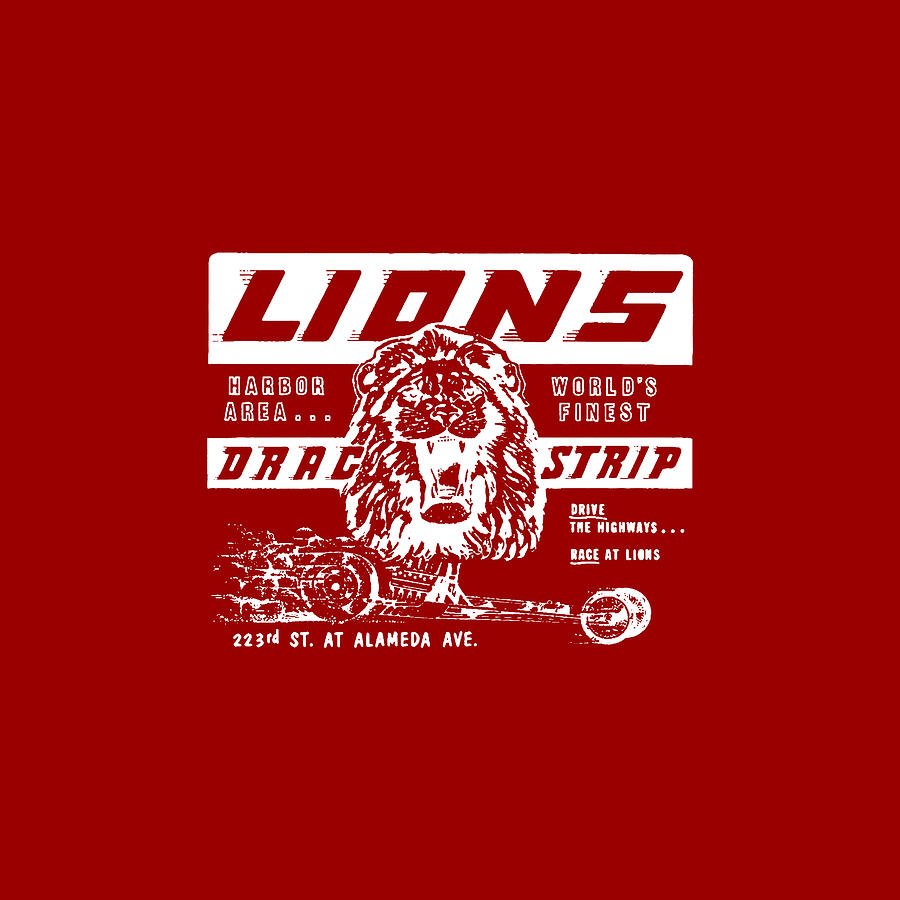 Vintage T-Shirts, Hoodies : Lions Drag Strip Dragster