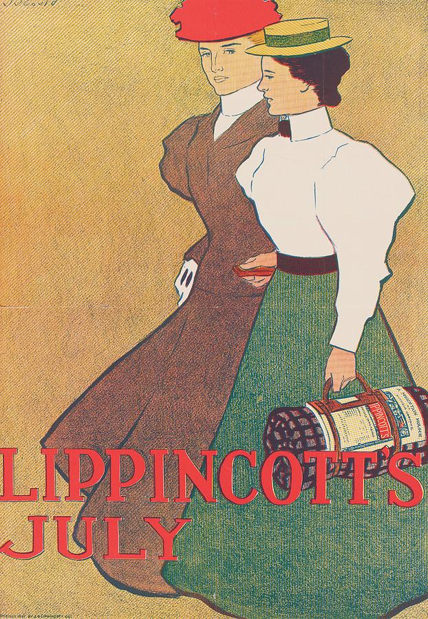 Lippincotts July 1897 Digital Art by Kim Kent