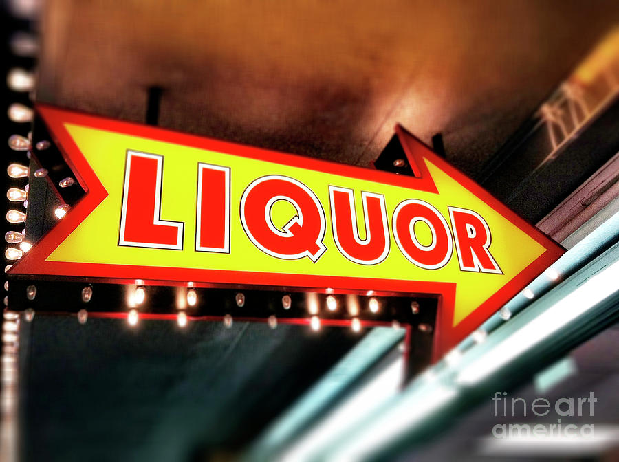 Liquor Store Sign in Las Vegas Photograph by FeelingVegas Wall Art and Prints