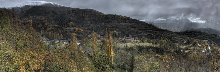 Liri Huesca Aragon in Autumn Photograph by Geoff Harrison