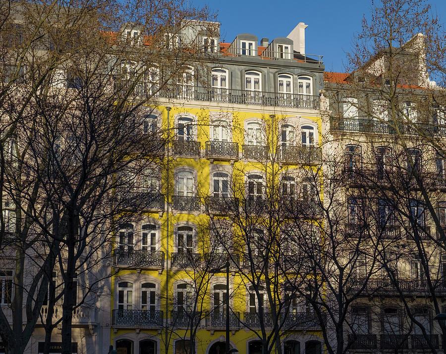 Lisbon apartments Photograph by David L Moore