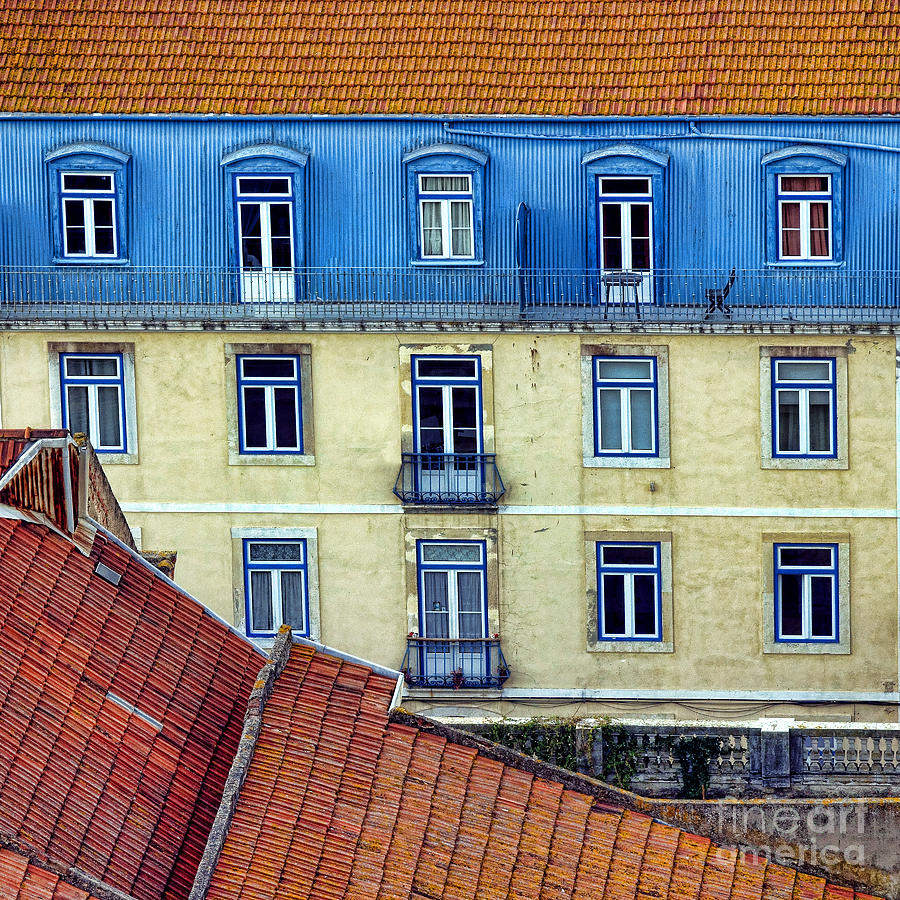 Architecture Photograph - Lisbon Living by Olivier Le Queinec