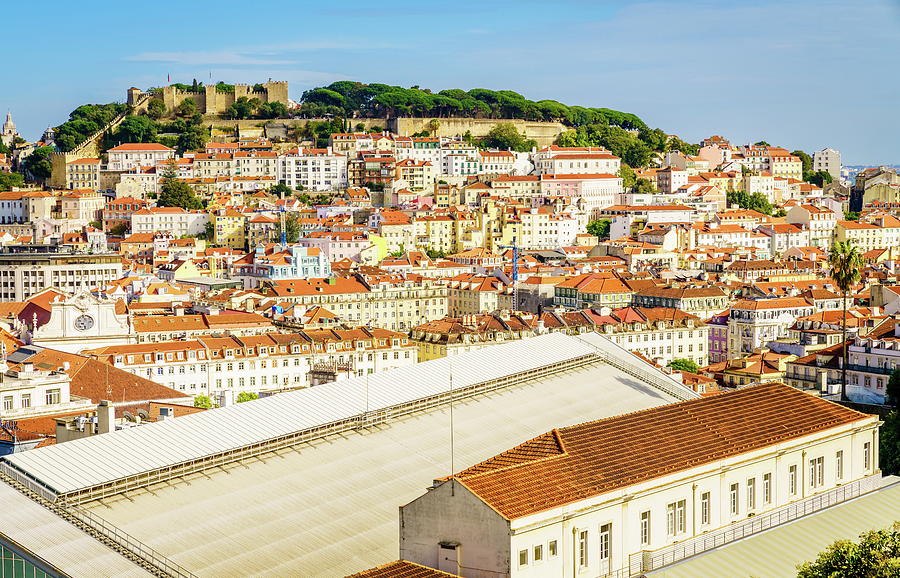 Lisbon overlook Photograph by Alexey Stiop