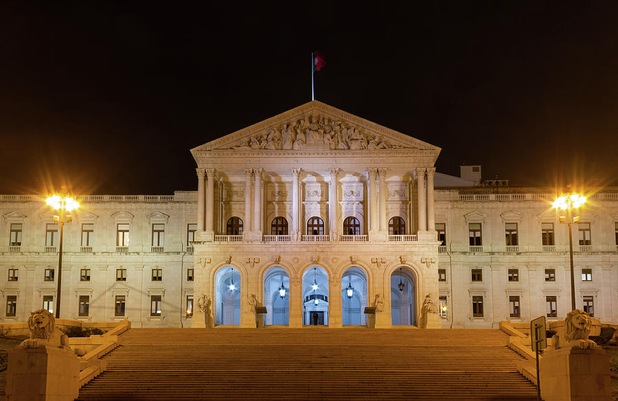 Lisbon Parliament Photograph by Josu Ozkaritz