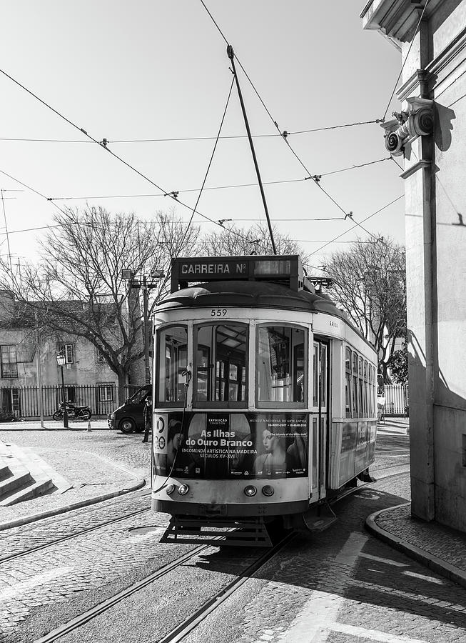 Lisbon Streetcar Photograph by Georgia Clare