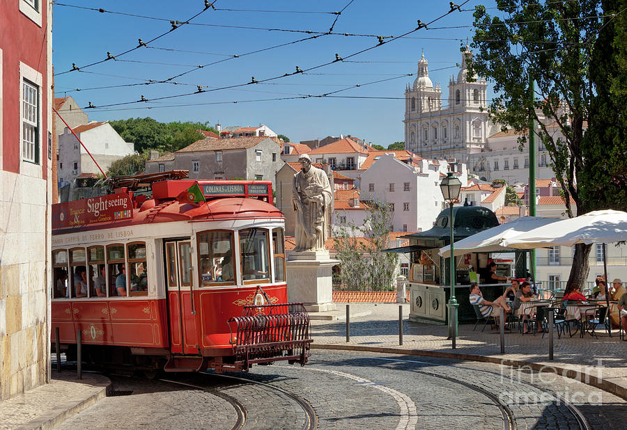 Lisbon tramcar Photograph by Mikehoward Photography