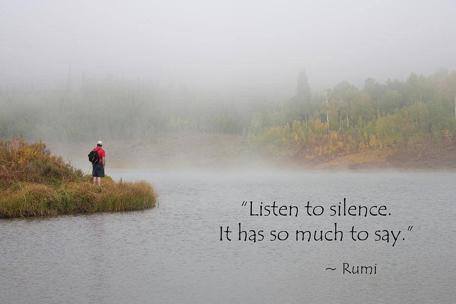 Listen to Silence Photograph by Karen Lee Ensley