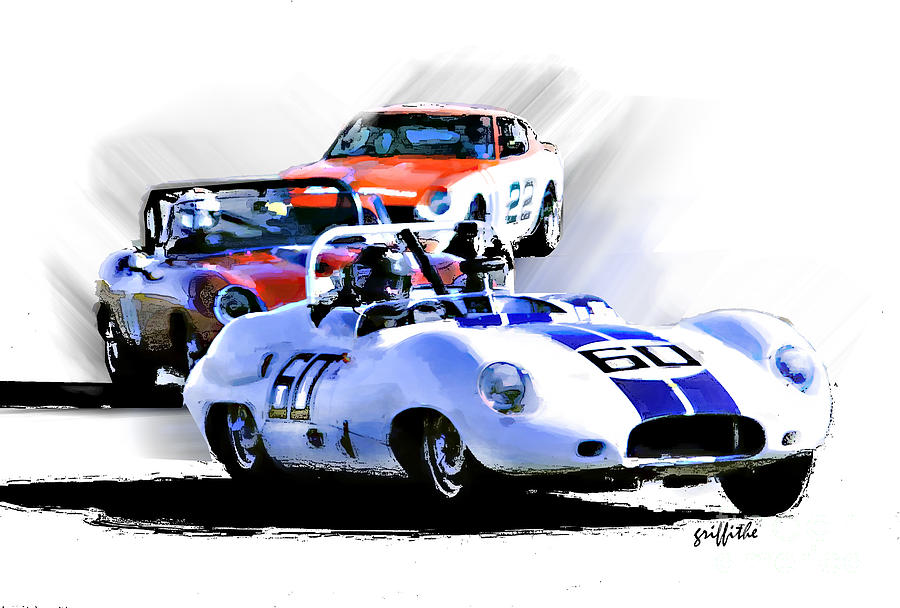 Lister Jag Digital Art by Tom Griffithe - Fine Art America