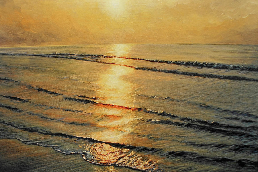 Litchfield Sunrise Painting by Jeffrey Clare