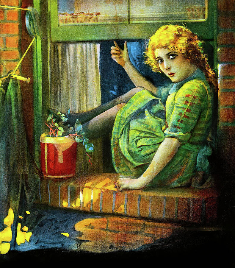 ''Little Annie Rooney'', 1925, movie poster painting Painting by Stars