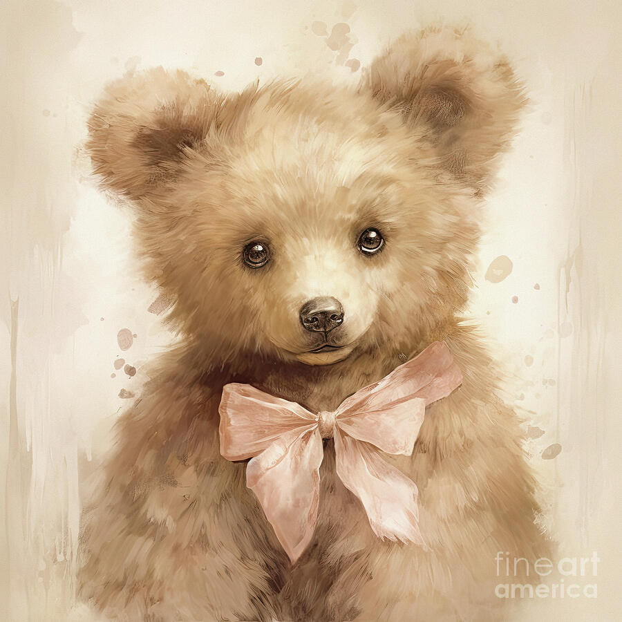 Little Baby Bear Painting