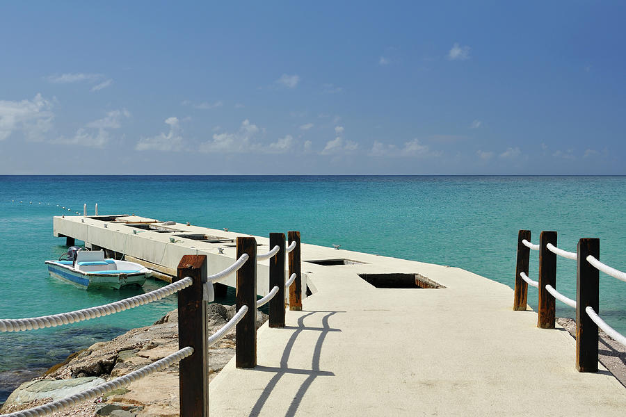 Little Bay Dock Photograph by Luke Moore