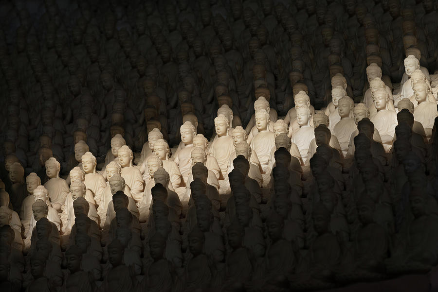 Little Buddhas Photograph by Andy Romanoff