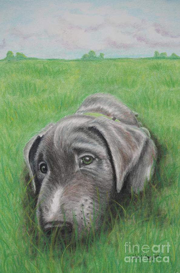 Little Buddy Pastel by Chris Naggy