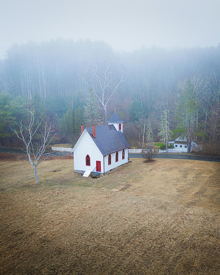 Little Chapel in the Country Photograph by Dave King Little Chapel in the Country Photograph by Dave King