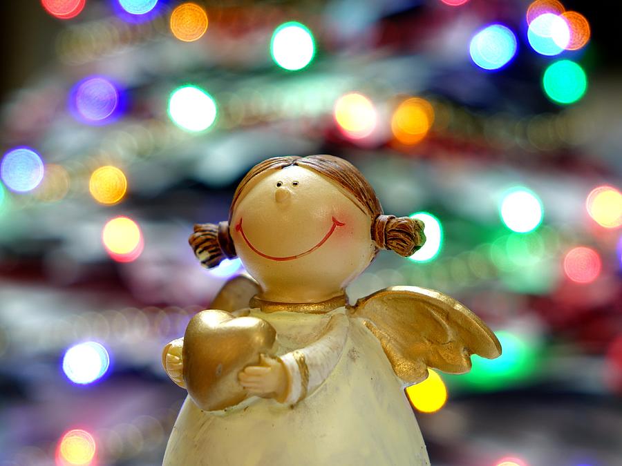 Little Christmas Angel Digital Art by James Inlow