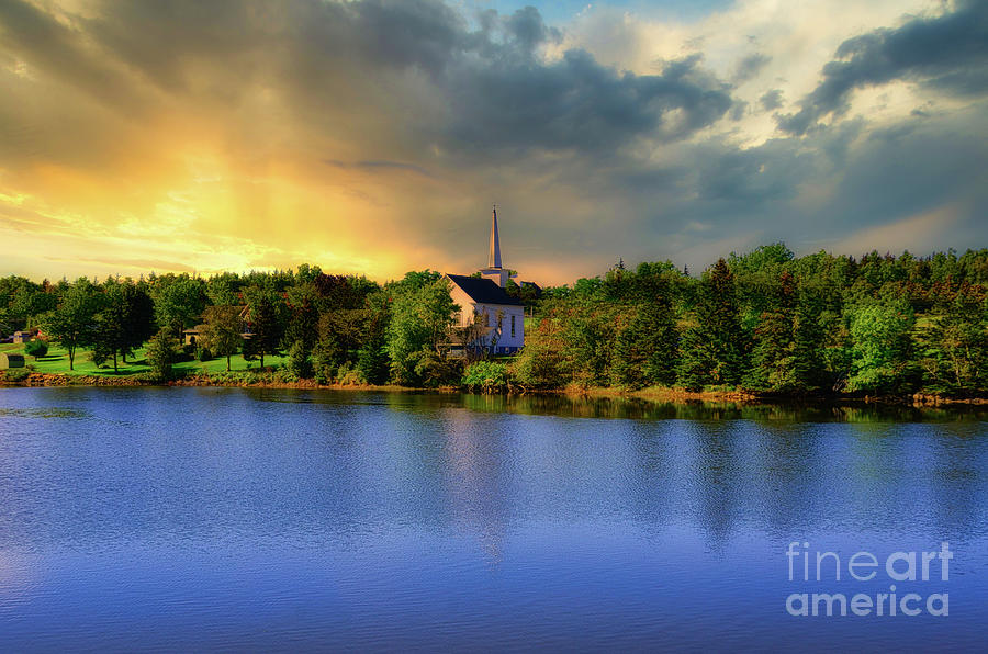 Little Church by the Lake  Photograph by Elaine Manley