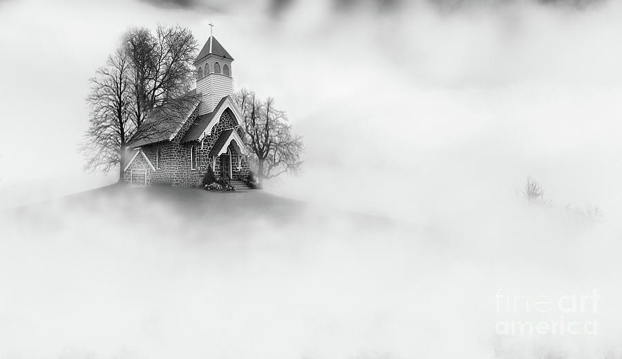 Little Church Digital Art by Jim Hatch
