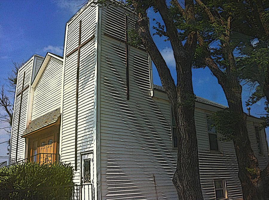 Little Church on the Prairie   Photograph by Shelli Fitzpatrick