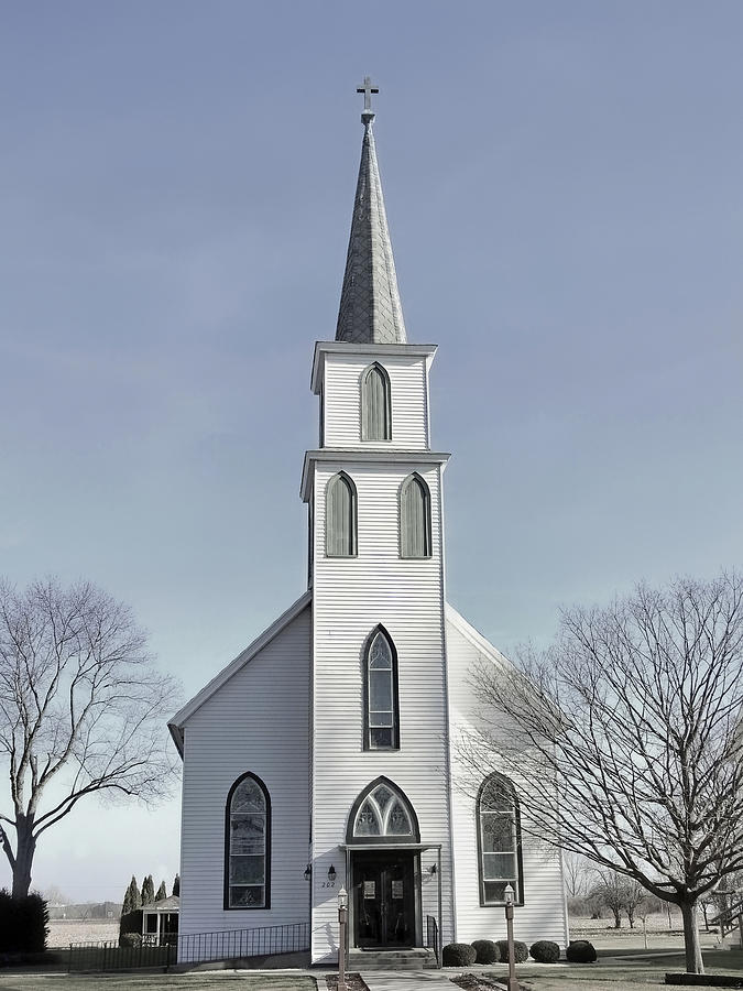 Little Country Church Photograph By Carmen Macuga Fine Art America   Little Country Church Carmen Macuga 