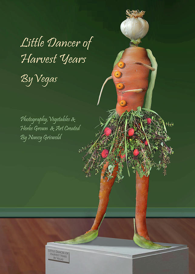 Little Dancer of Harvest Years by Vegas Photograph by Nancy Griswold