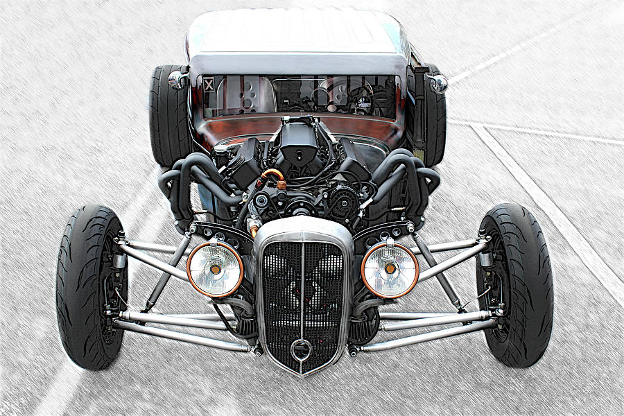 Little Deuce Coupe Photograph by Howard Paulson - Pixels