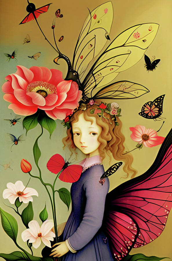 Little Fairy Princess--Series of Surrealistic Images Digital Art by ...