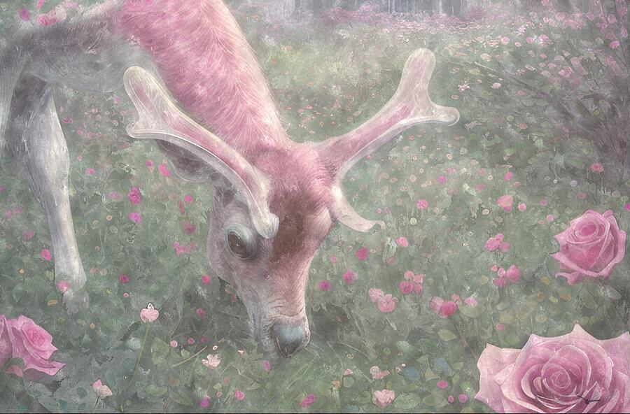 Nature Mixed Media - Little Fallow by Abbie Shores