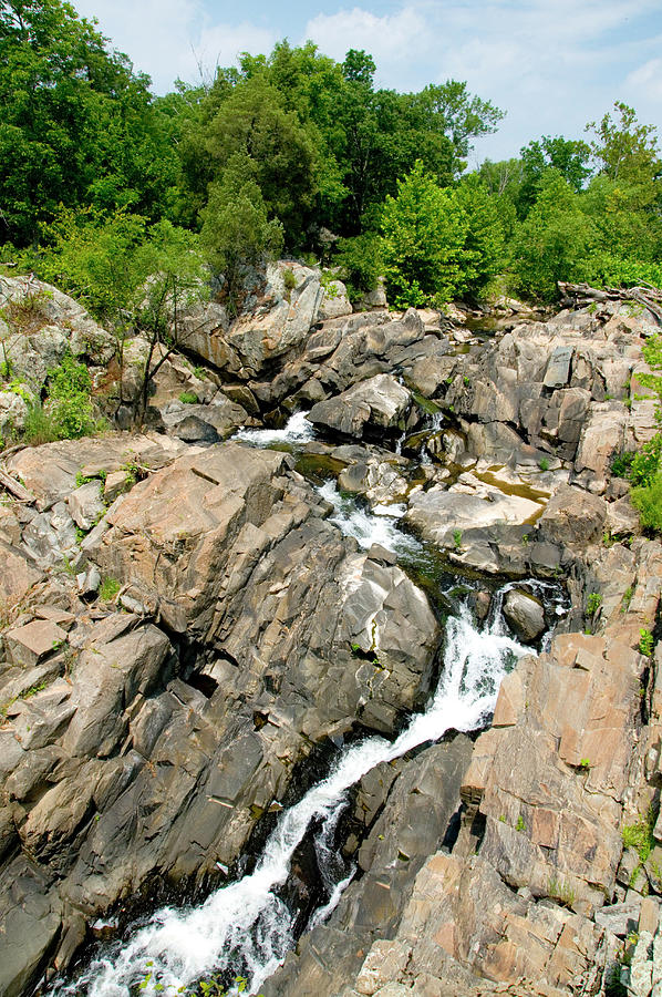 Little Falls at Potomac Photograph by Tara Krauss