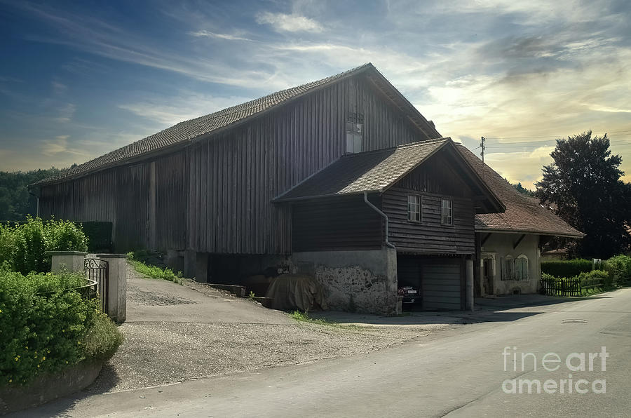Little Farm With Huge Barn Photograph by Michelle Meenawong