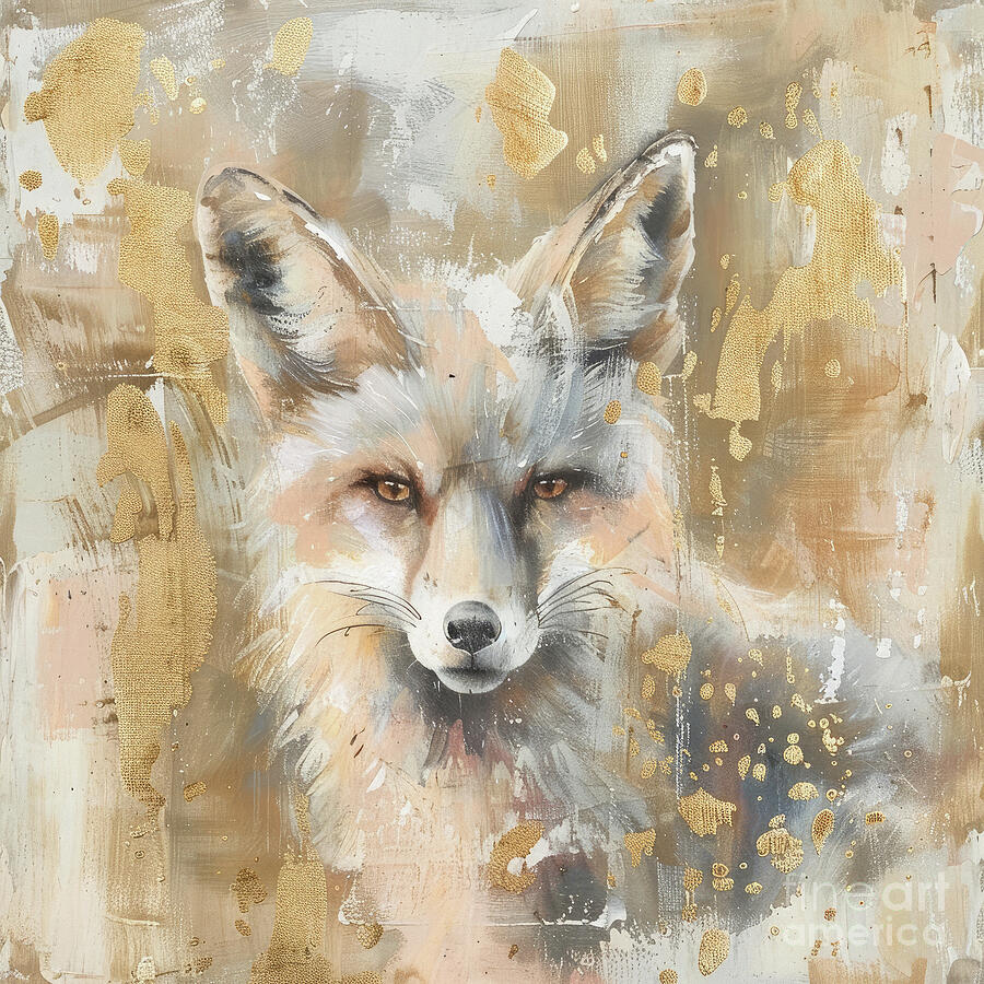 Little Fox Painting