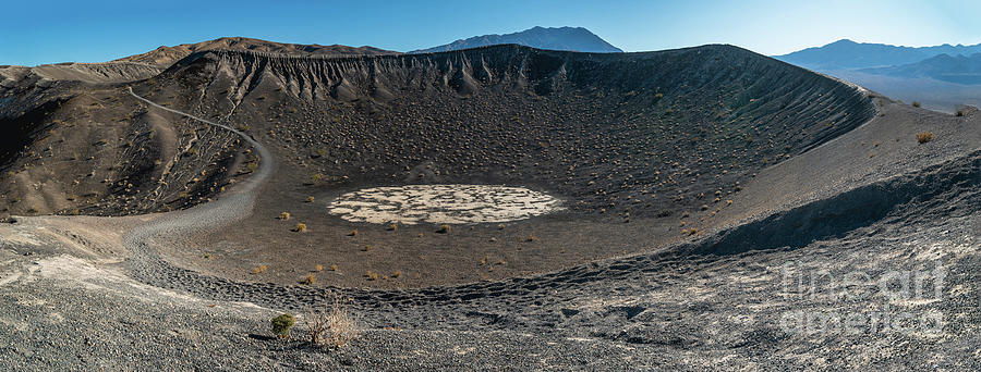 Little Hebe Crater, Death Valley, Panorama Photograph by Hanna Tor