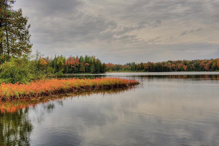 Little Horsehead Lake Fiery Point Photograph by Dale Kauzlaric - Fine ...