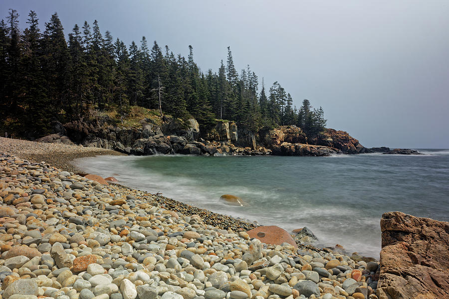 Little Hunters Beach Acadia NP Photograph by Doolittle Photography and Art