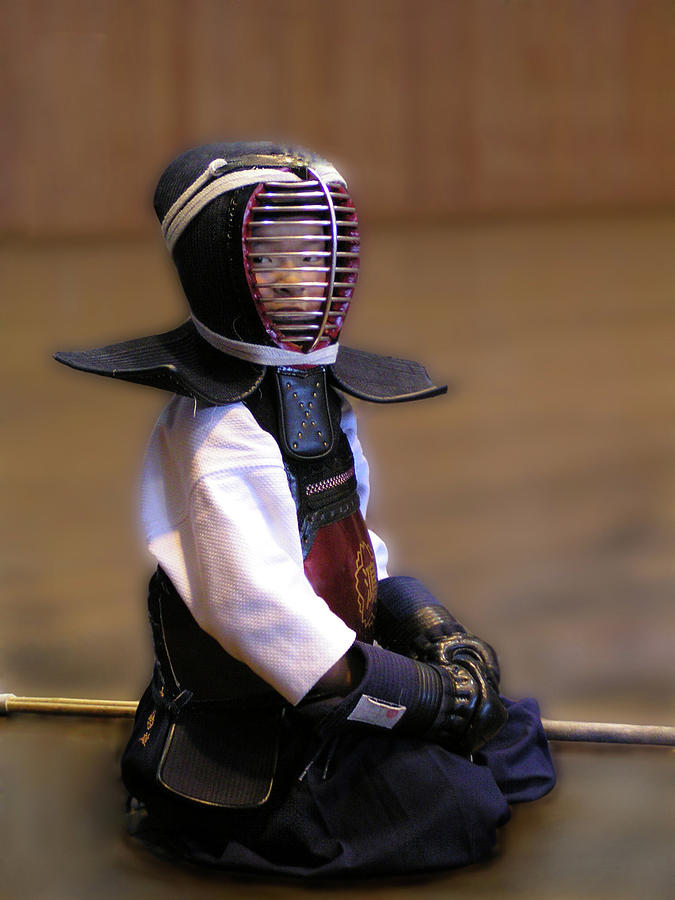Little Kendo Warrior Photograph by Alexandras Photography