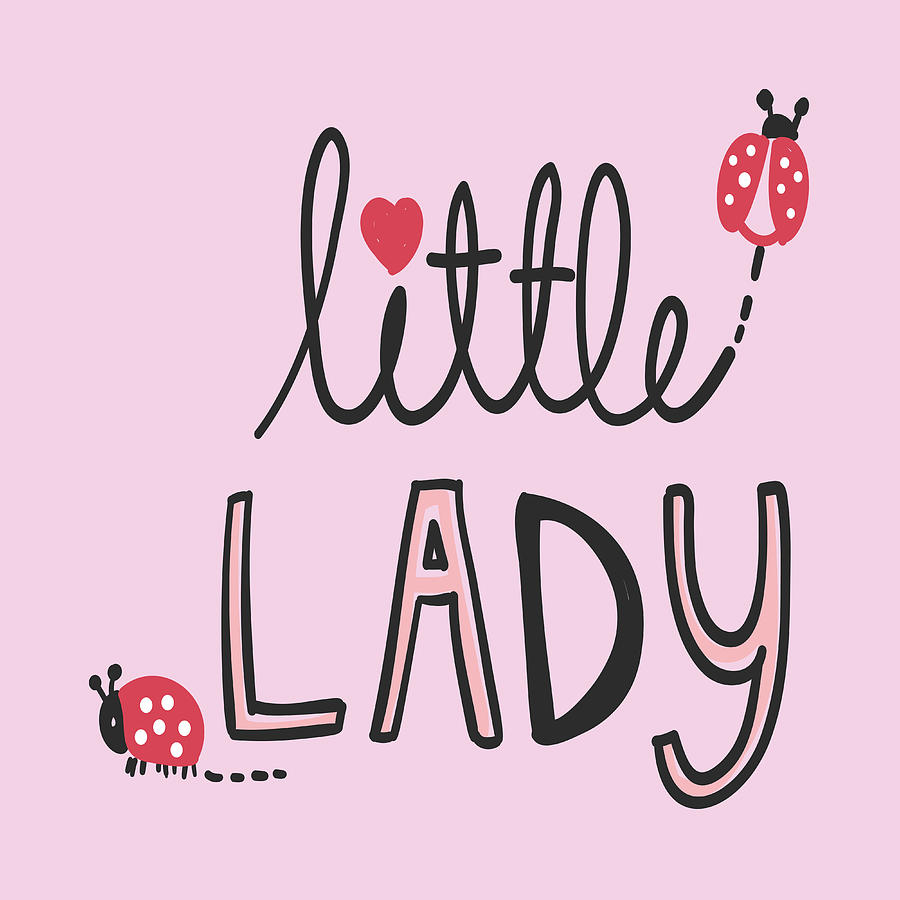 Little Lady Drawing by Beautify My Walls