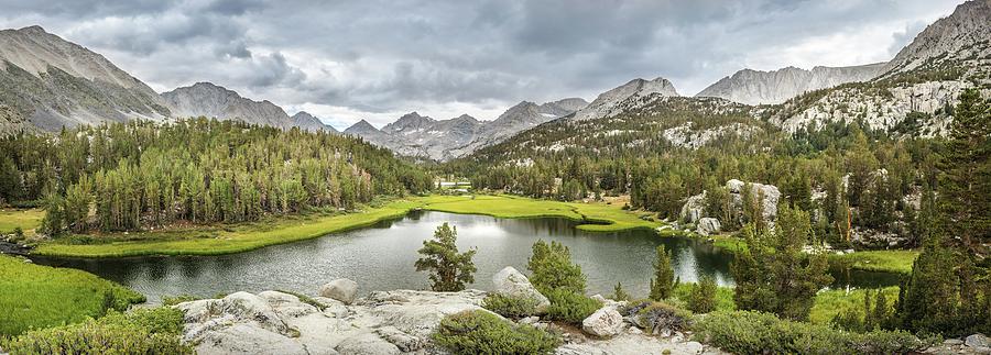 Mountain Photograph - Little Lakes Valley Panorama by Alexander Kunz