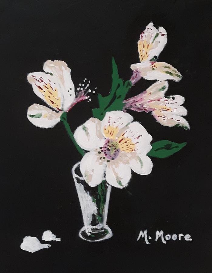 Little Lily Painting by Marlene Moore