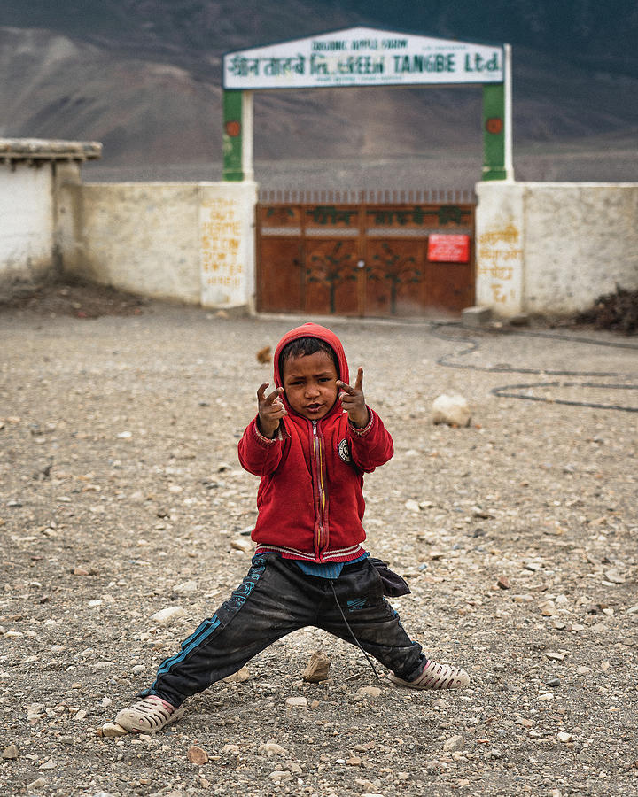 Portrait Photograph - Little Nepali Boy by Julius Thomas Portrait Photograph - Little Nepali Boy by Julius Thomas