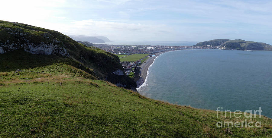 Little Orme view to Llandudno Photograph by Phil Banks