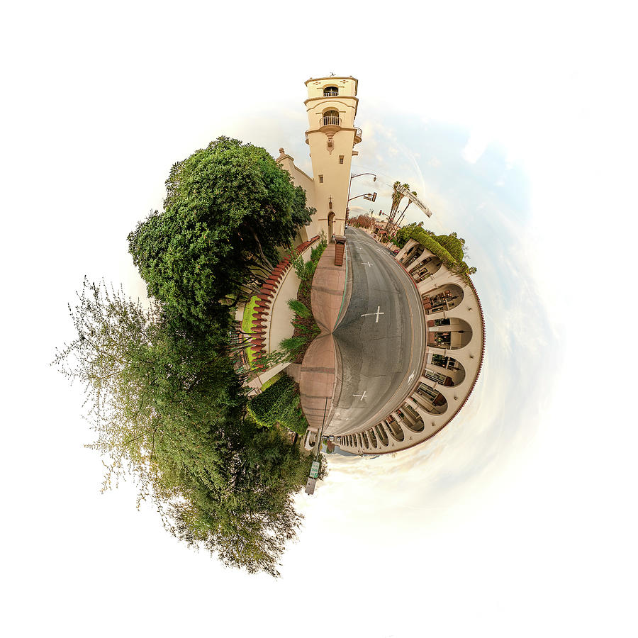 Little Planet Downtown Ojai Photograph by Lindsay Thomson