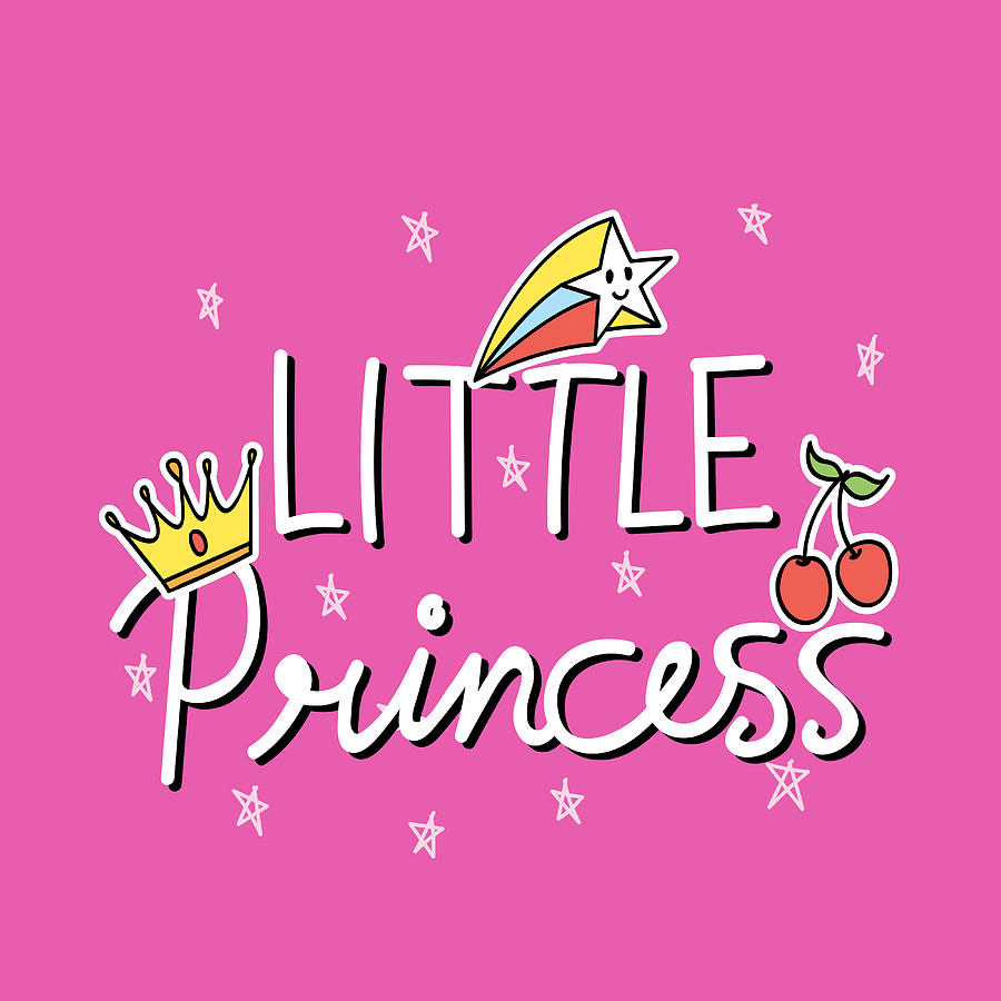 Little Princess Drawing by Beautify My Walls