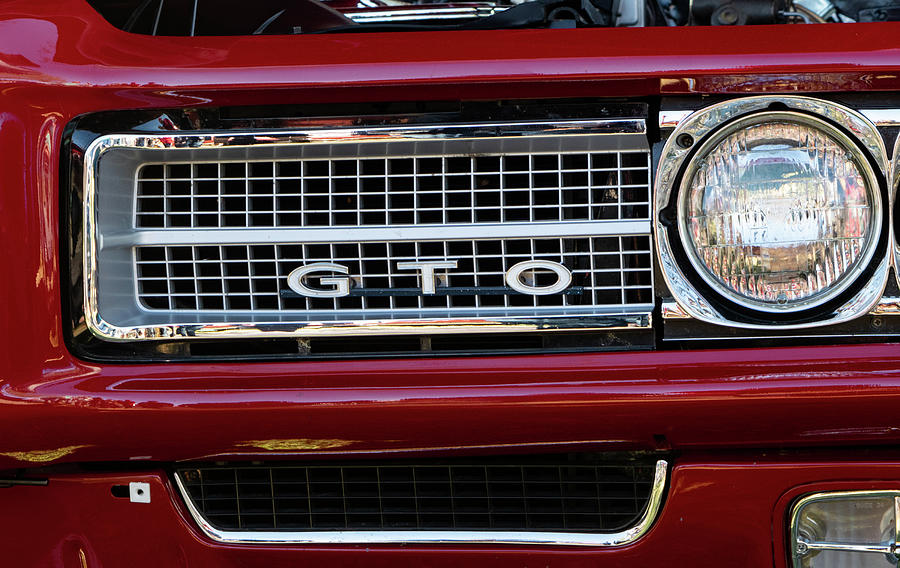 Little Red GTO Photograph by Bonny Puckett