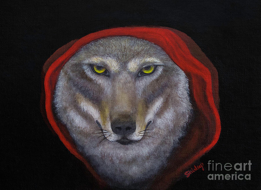 Little Red Painting by Shirley Dutchkowski