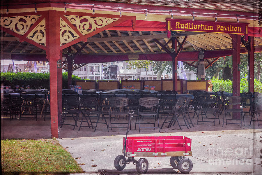 Little Red Wagon Photograph by Colleen Kammerer