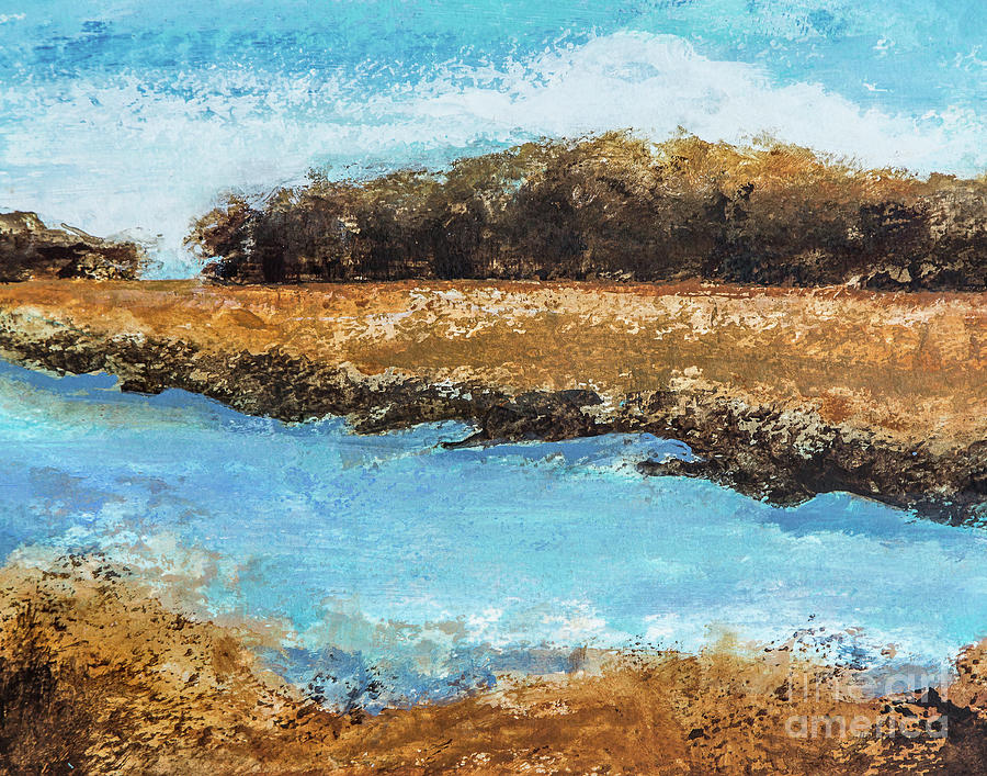 Little River Passage Painting by Susan Cole Kelly Impressions