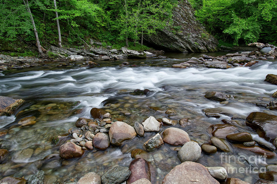 Little River Rapids 6 Photograph by Phil Perkins